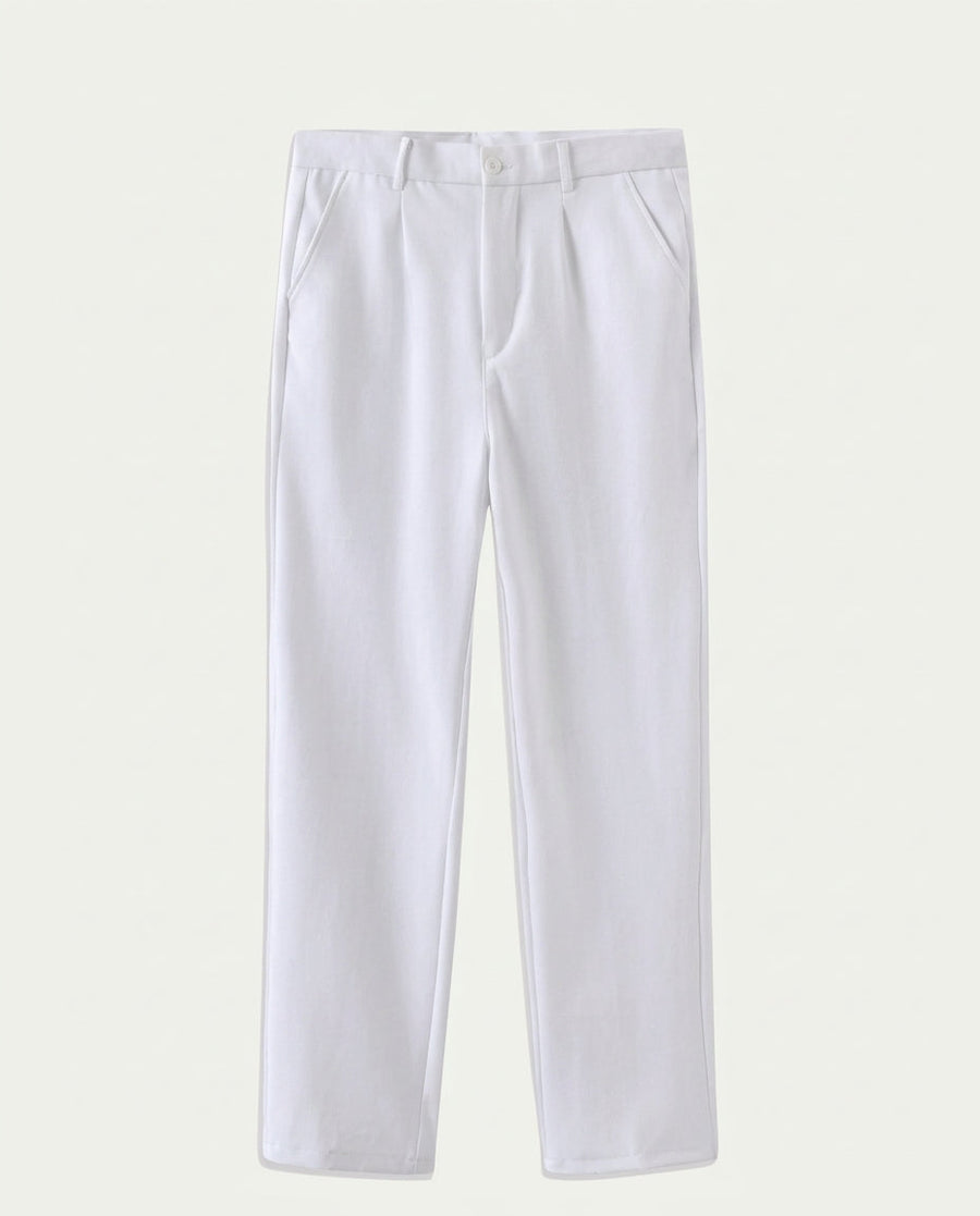 Pantalón Cortina blanco