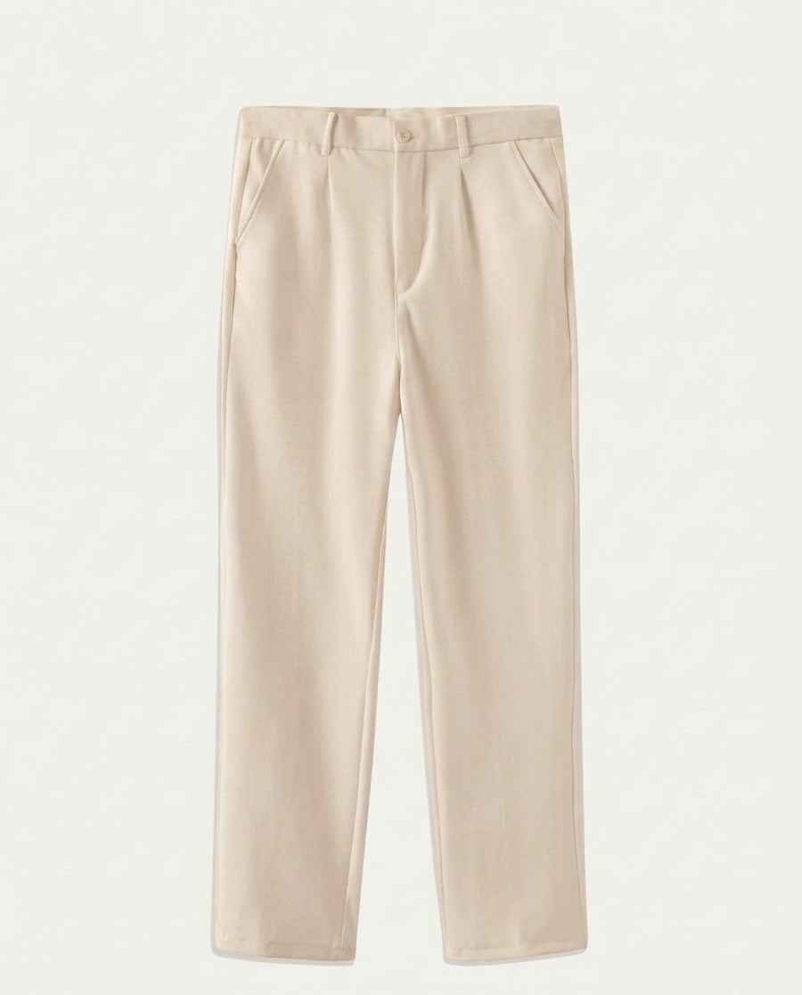 Pantalón Cortina beige