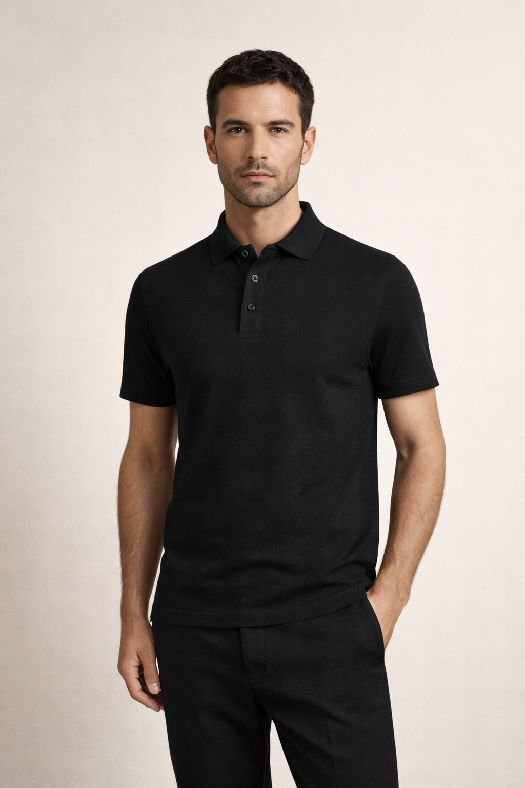 Polo Azure negro