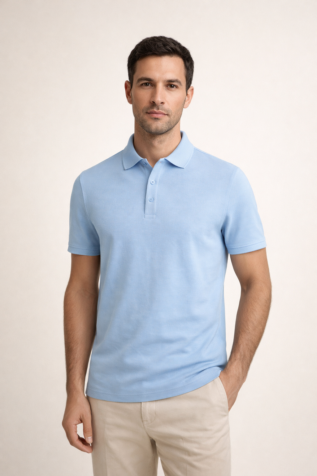 Polo Azure azul claro