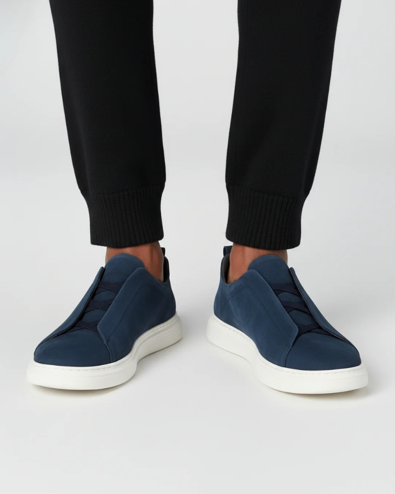 Zapatilla St. Moritz azul marino