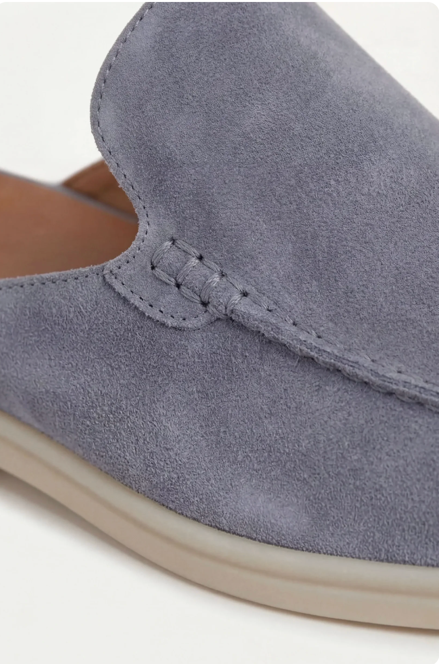 Mule de ante azul celeste