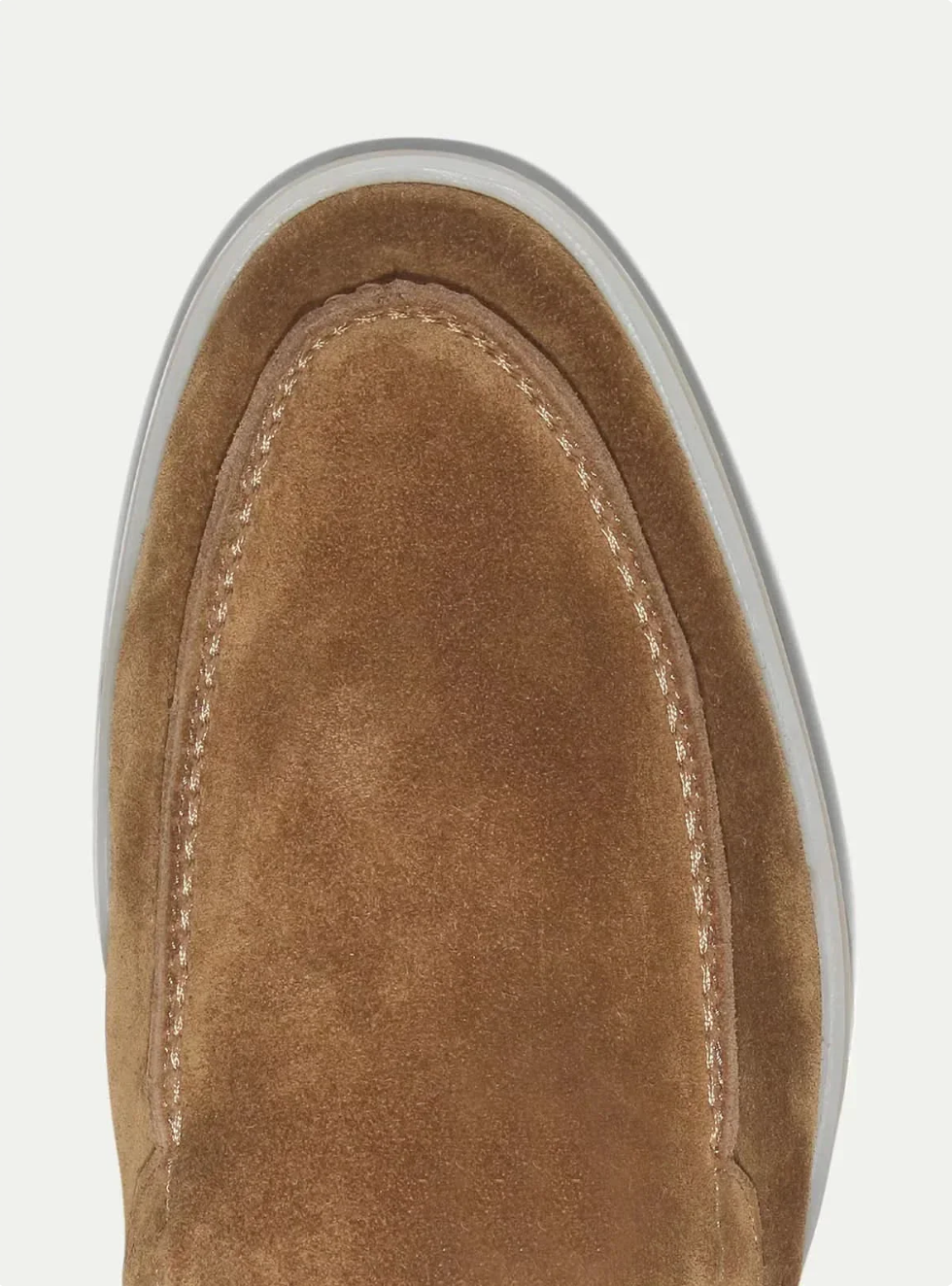 Mocasín de ante marrón