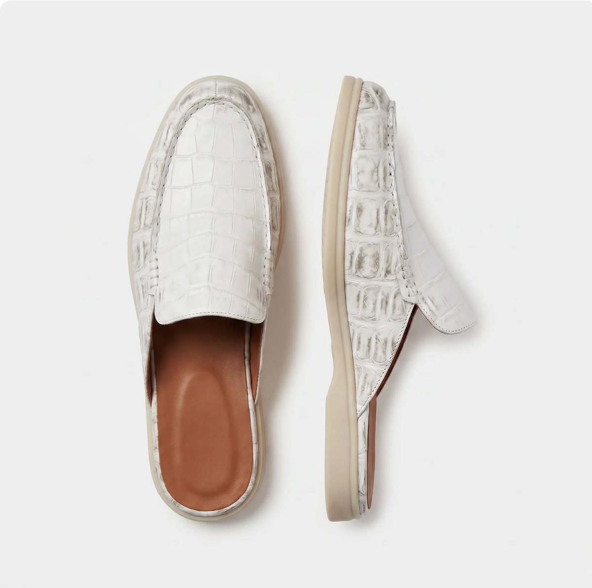 Mule efecto cocodrilo blanca