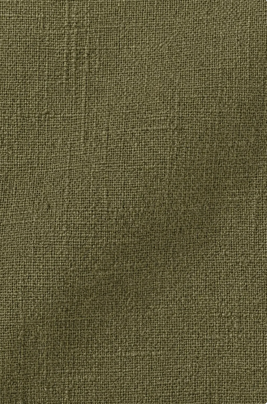 Pantalón de lino verde