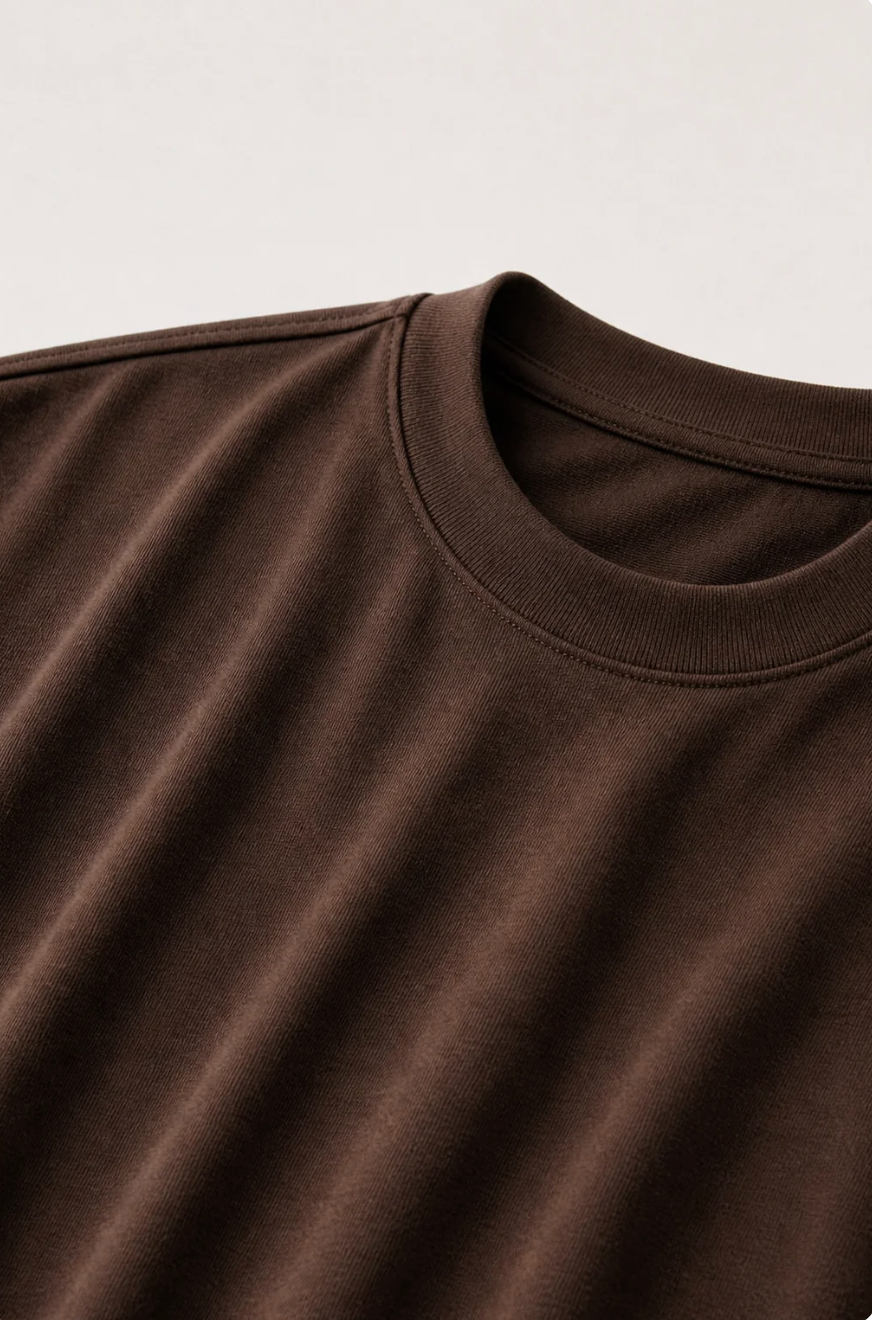 Camiseta marrón