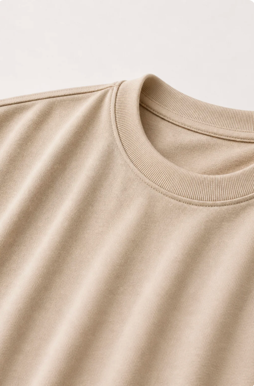 Camiseta beige