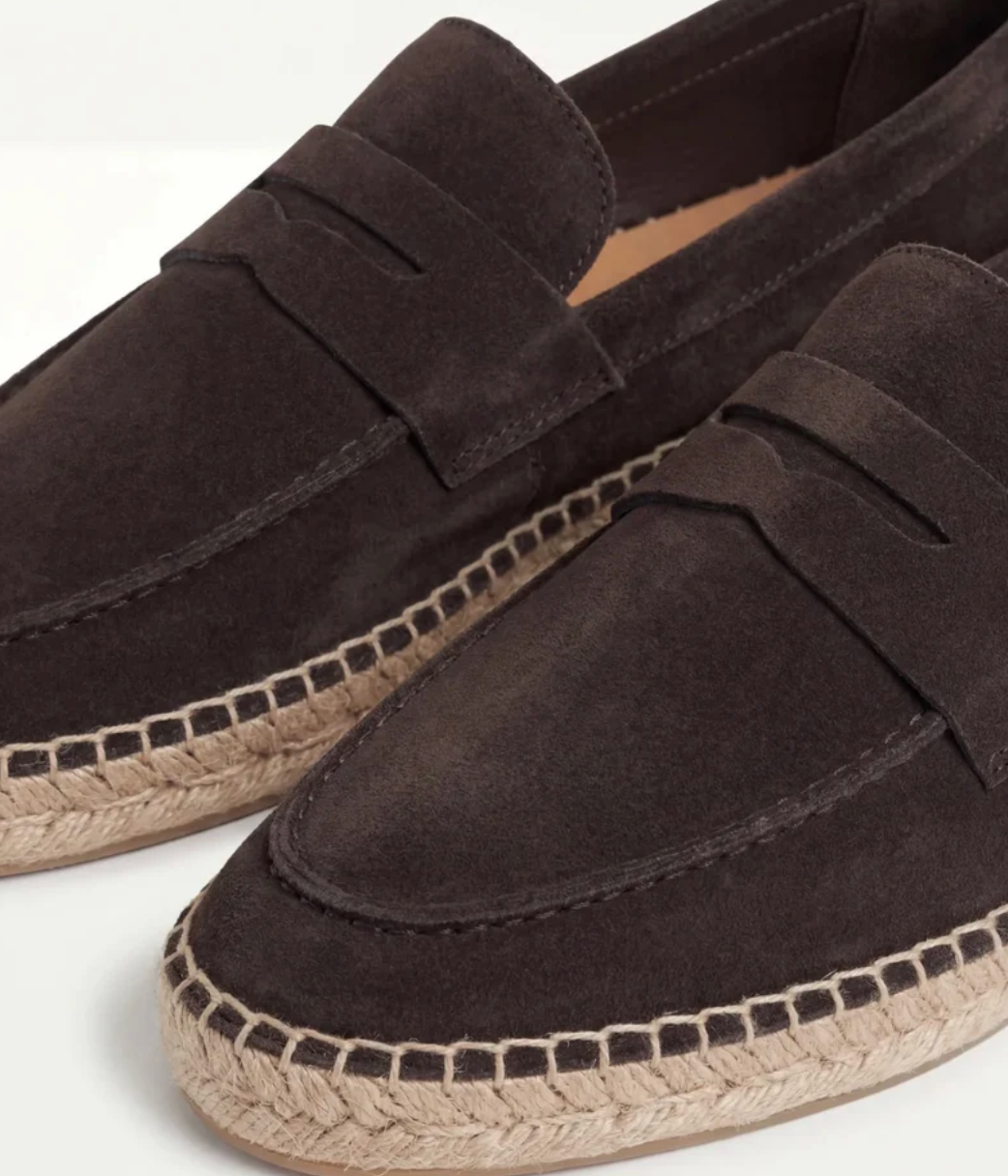 Espadrille de ante café