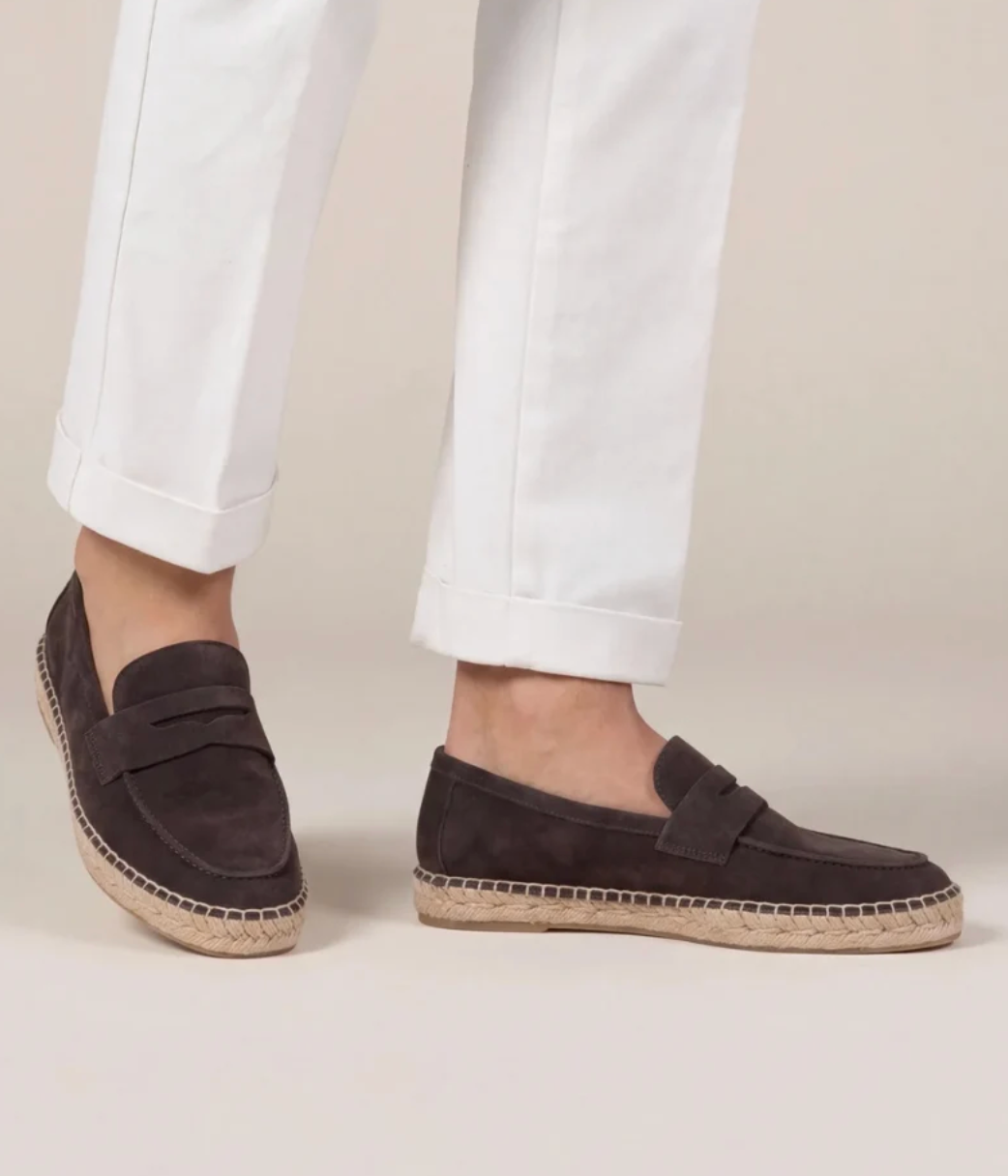 Espadrille de ante café
