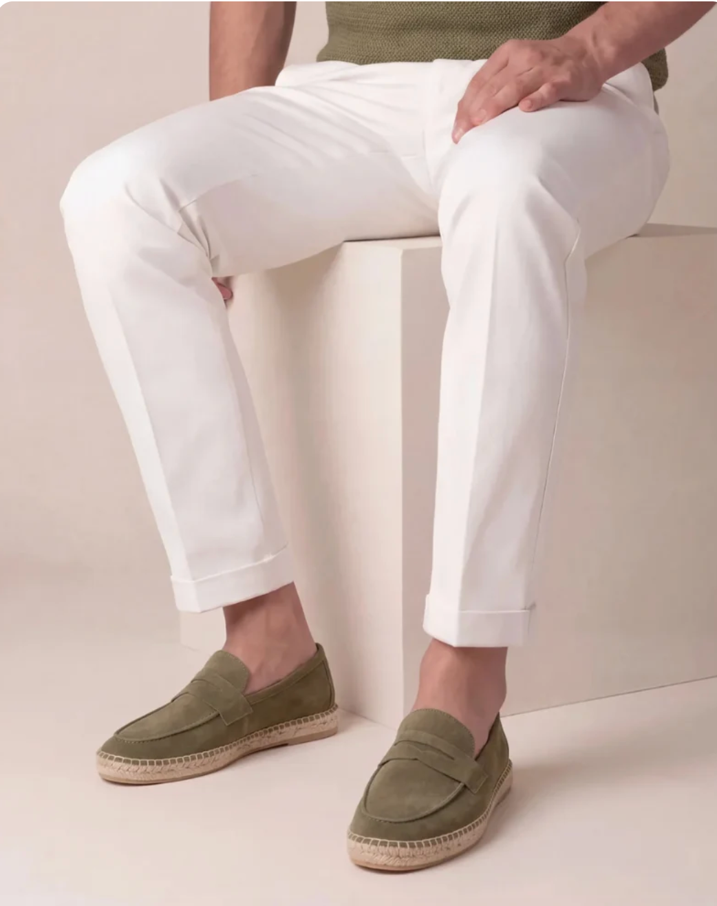 Espadrille de ante oliva