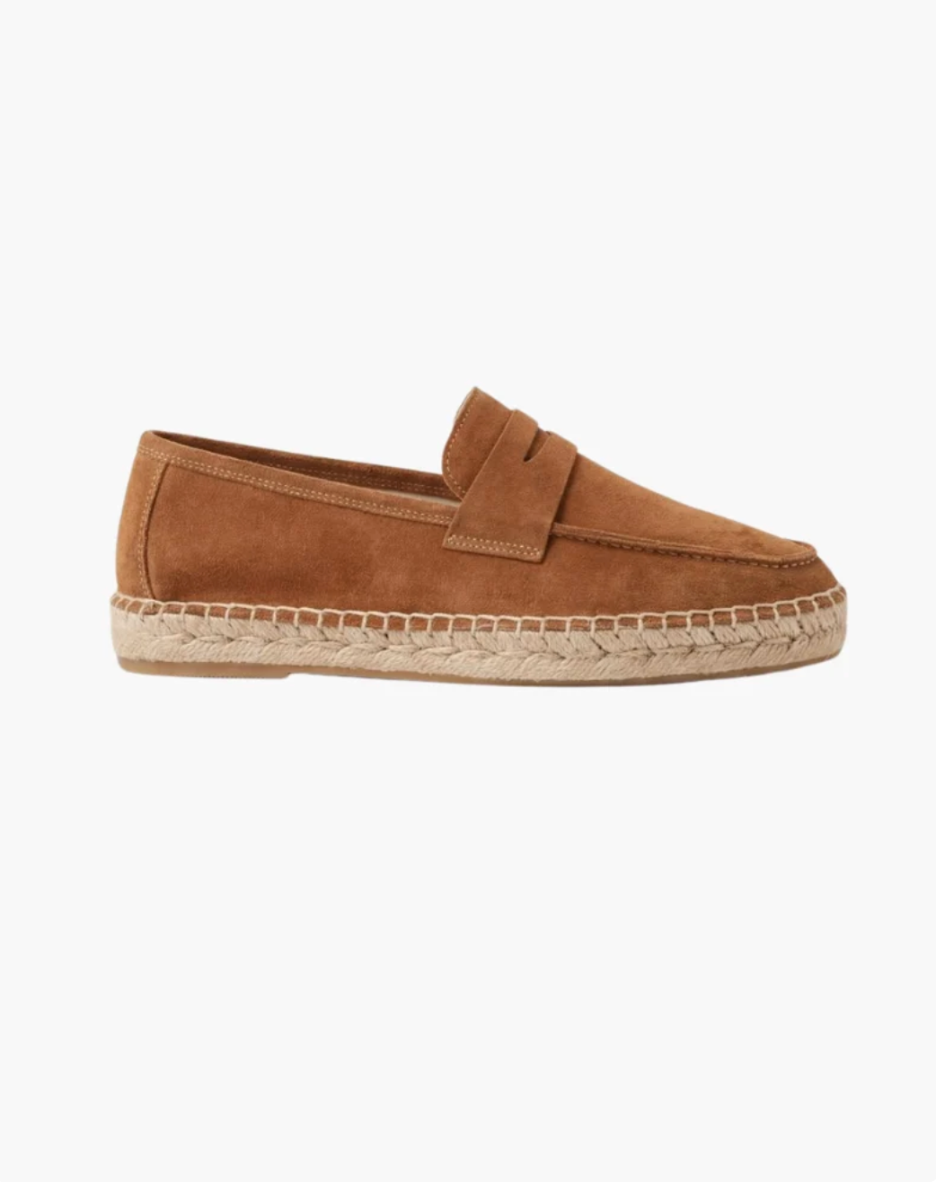 Espadrille de ante marrón