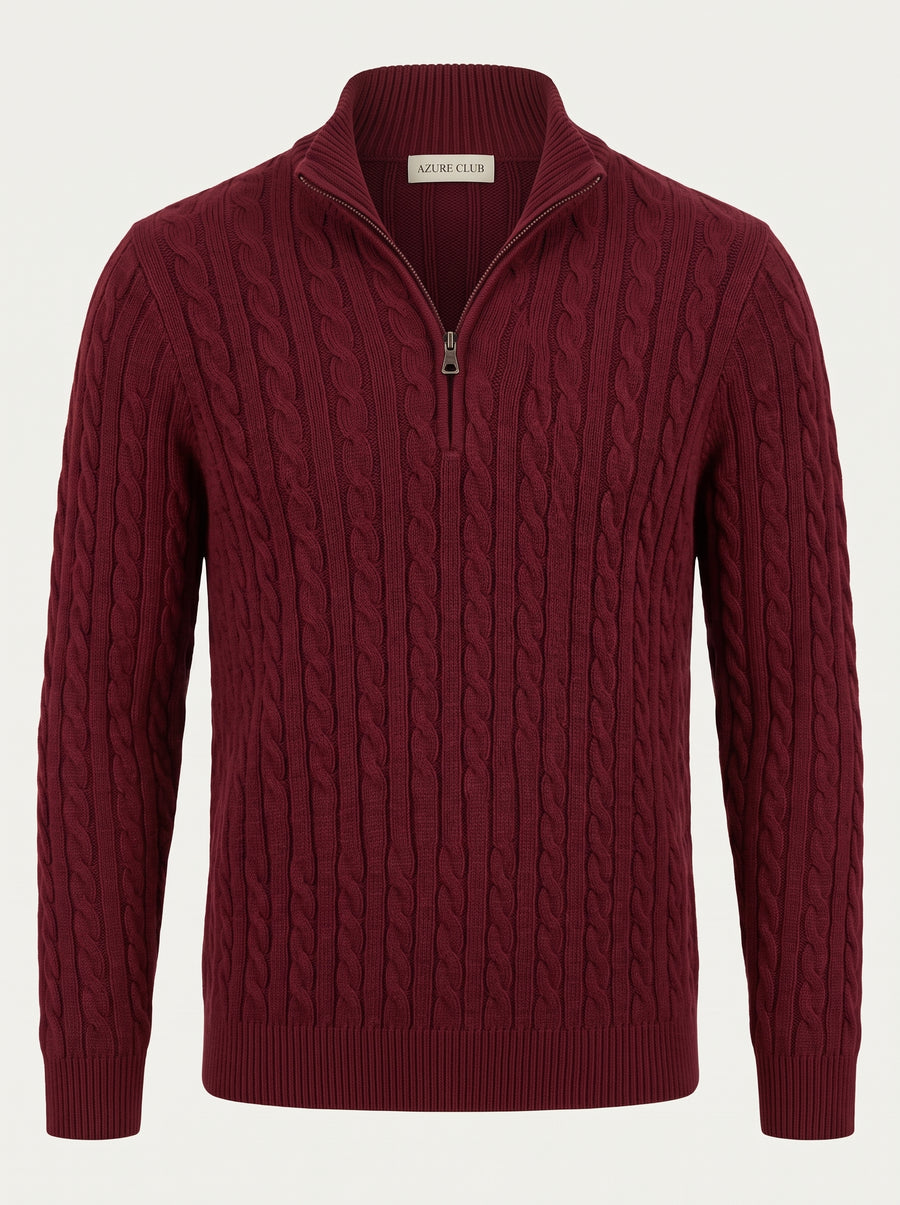 Jersey Viena burdeos