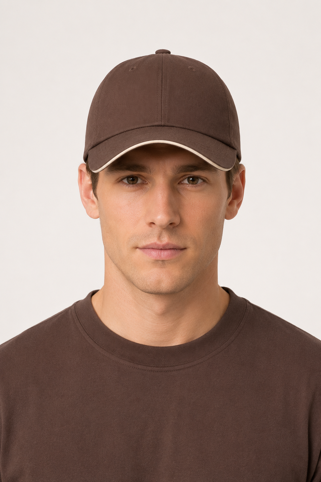 Gorra marrón