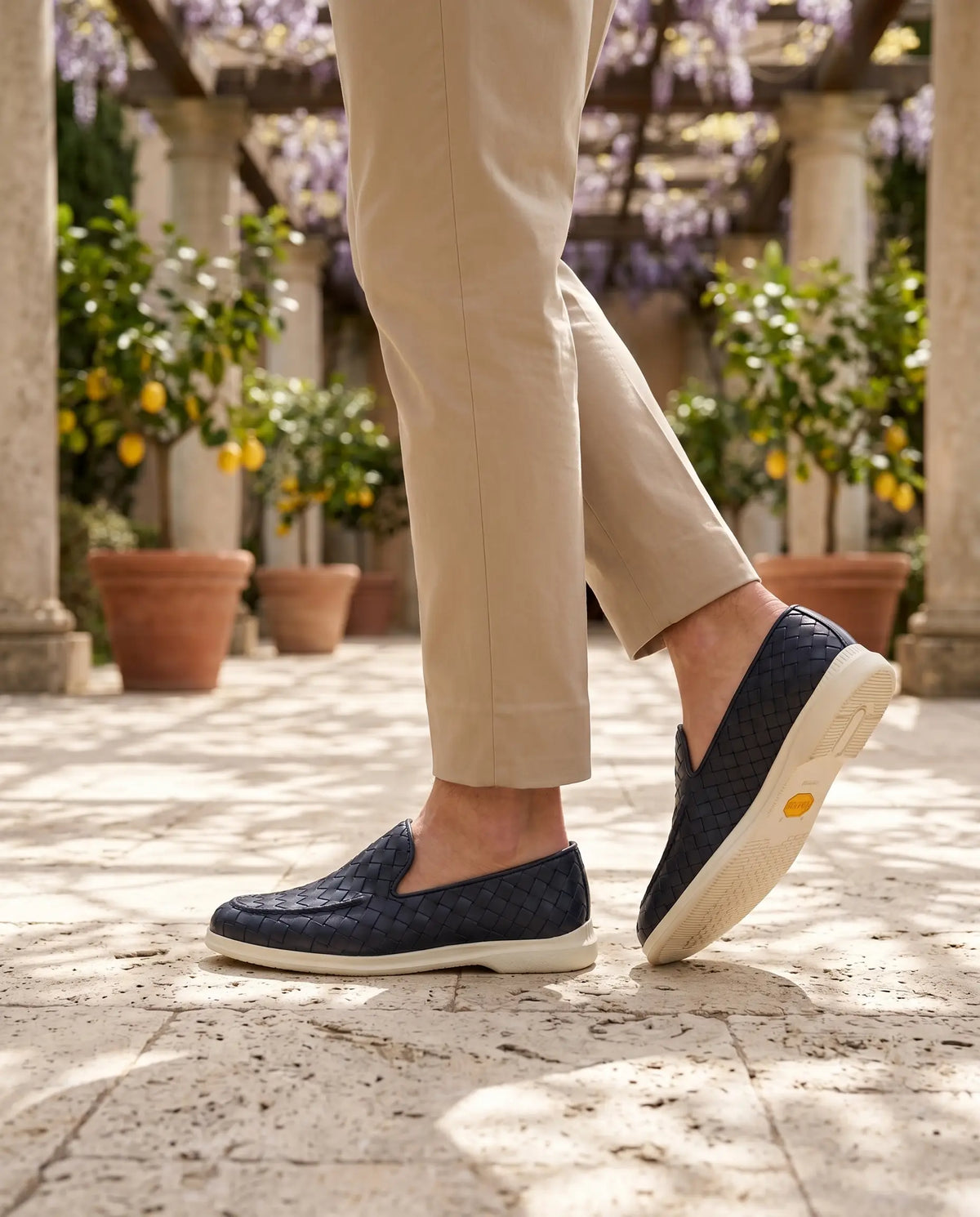 Mocasín Sorrento azul
